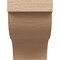 Ekena Millwork 4in. W x 6in. H x 12in. L Garner Woodgrain TimberThane Rafter Tail, Primed Tan RFTUR04X06X12GARRCPR - alternate 5